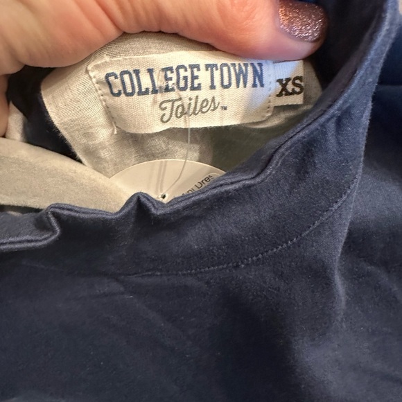 Clover + Bee Auburn print yoke tie dress - Picture 7 of 11